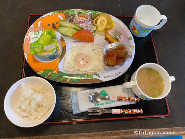 隠岐シーサイド岬　子供朝食